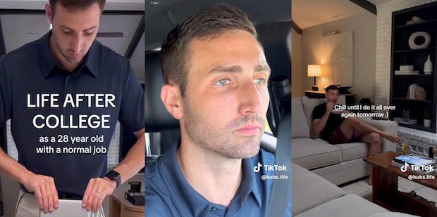 The "9-5 Guy" on TikTok Is Blowing Up for All the Wrong Reasons