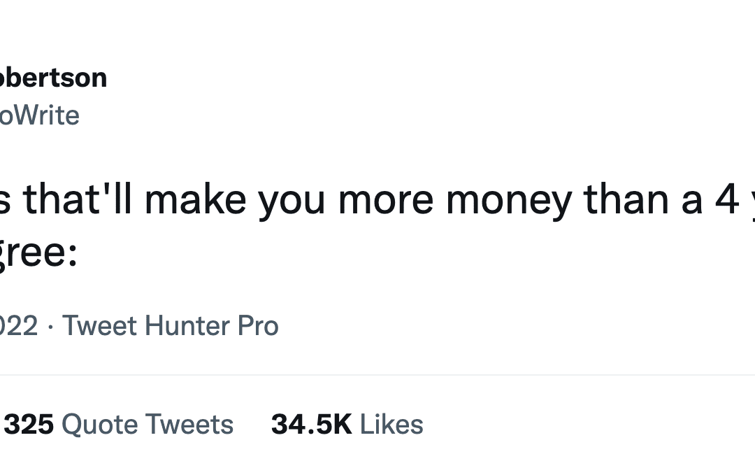 Dakota Robertson Twitter Thread